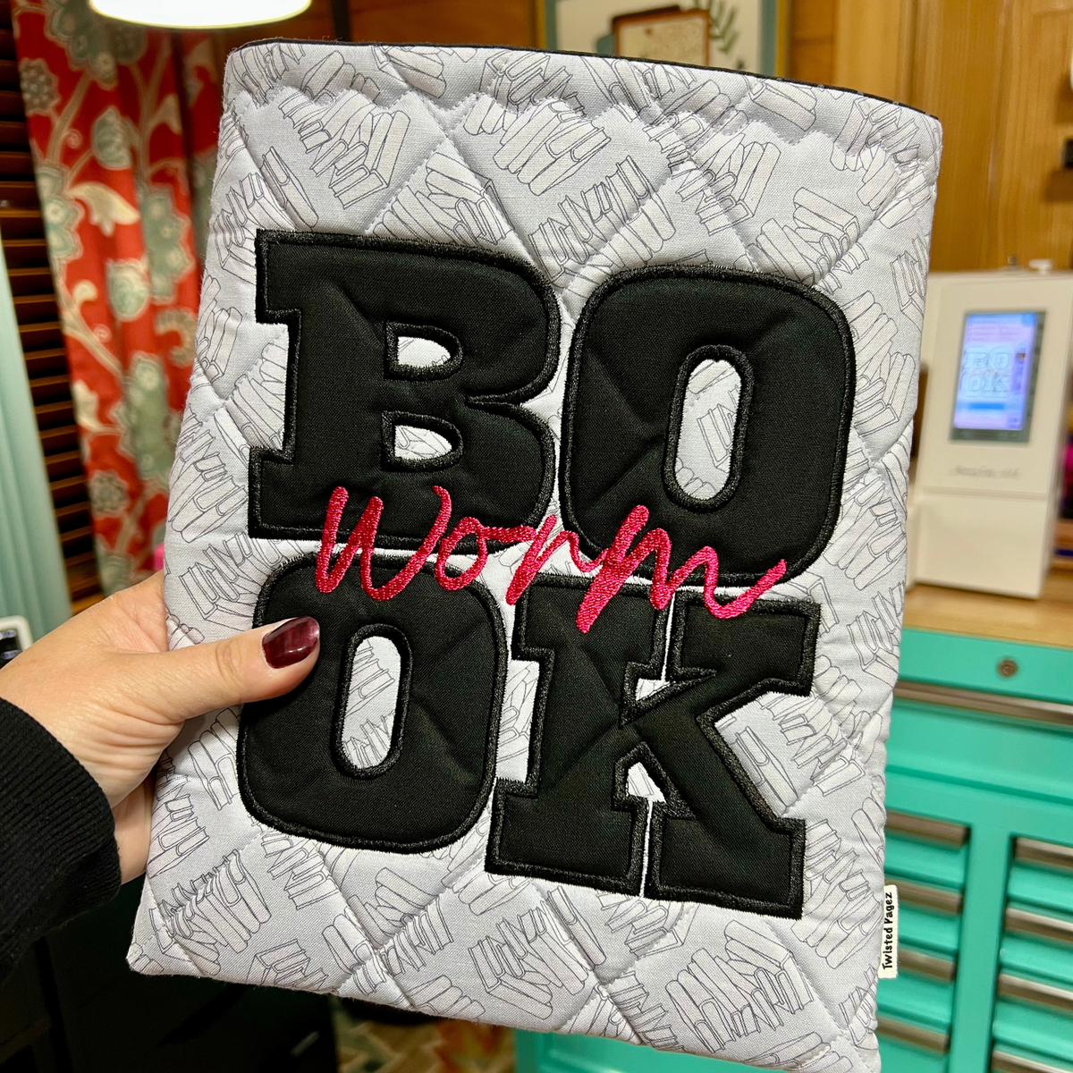 Grey Bookworm Sleeve