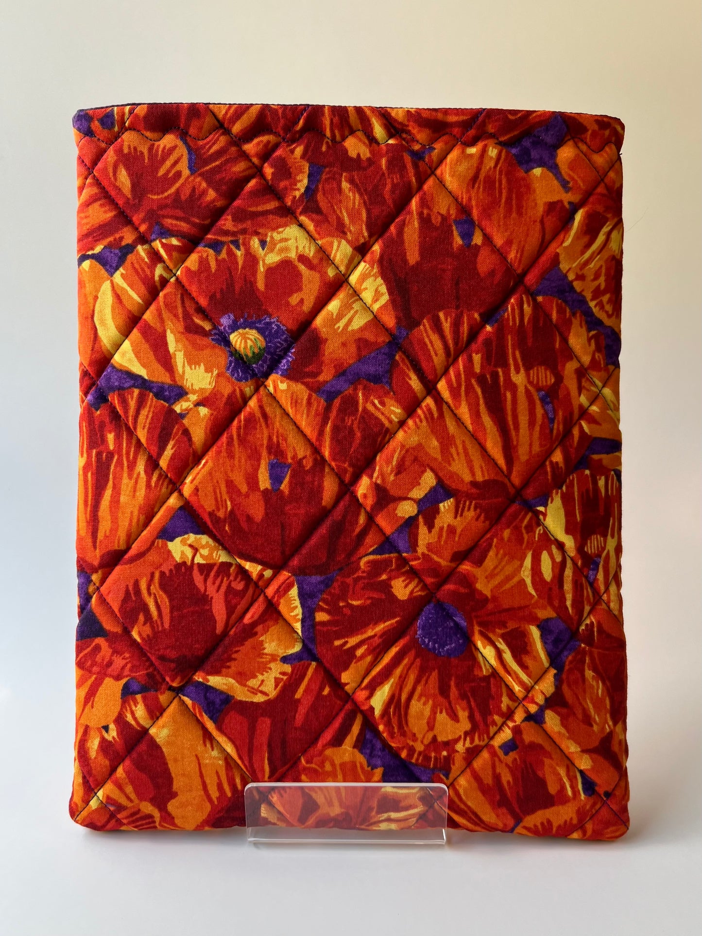 Orange & Purple Floral