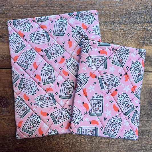 I Like My Books Extra Spicy Sleeve