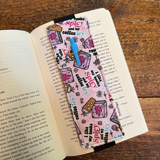 Pen Holder Elastic Bookmarks
