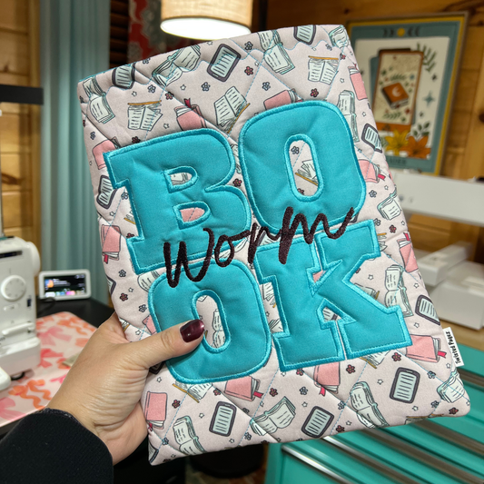 Pink Bookworm Sleeve