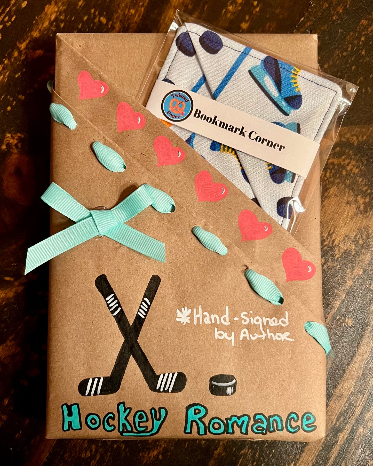 Blind Date With a Book - Hockey Romance Edition (Signed) + Bookmark Corner
