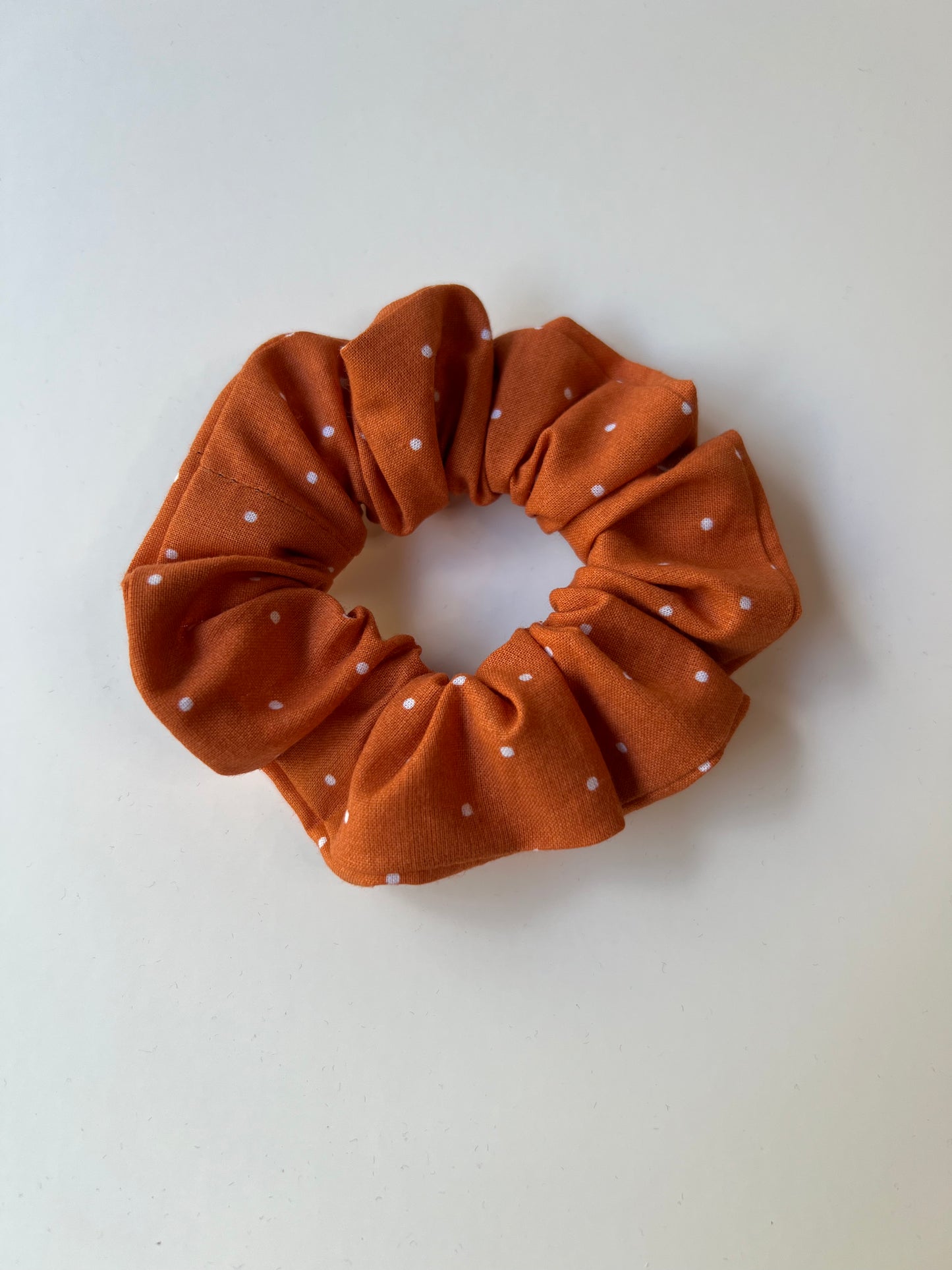 Handmade Fabric Scrunchies – Soft Hair Ties in Trendy Prints & Colors