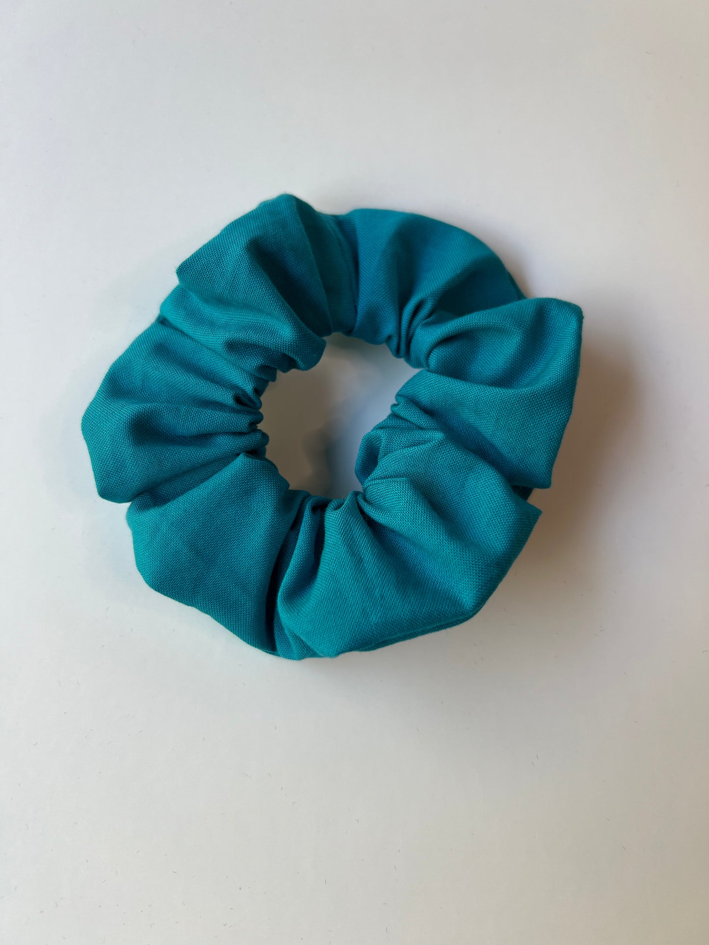 Handmade Fabric Scrunchies – Soft Hair Ties in Trendy Prints & Colors