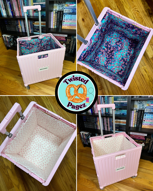 Custom Utility/Book Cart Liners – Made to Fit MACOPRO Folding Utility Cart